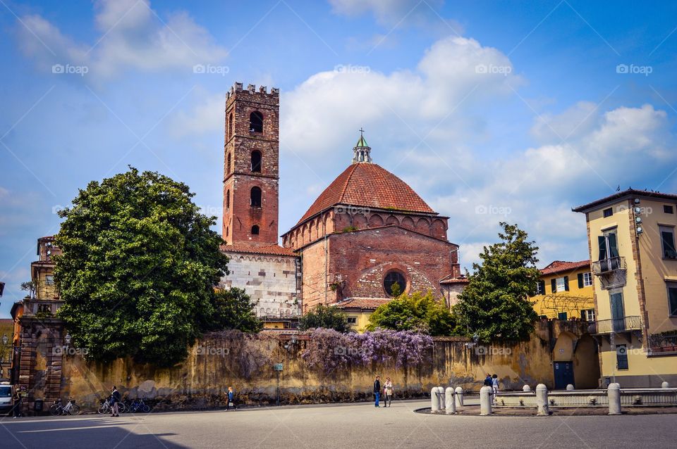 Piazza Antelminelli, Lucca, Italy