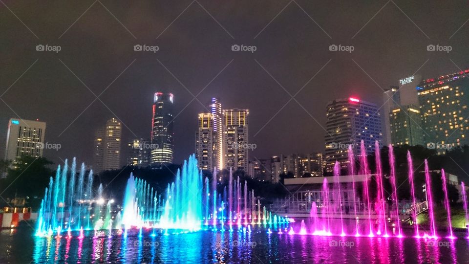 Night Lights in Techno