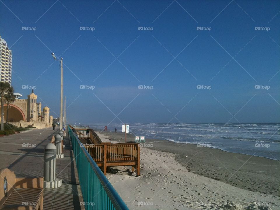 Daytona Beach oceanfront. Florida.