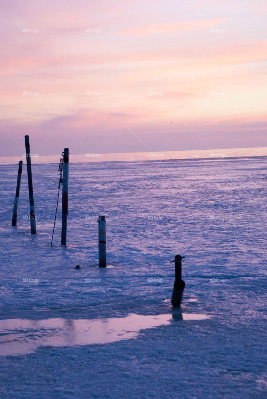 sweden snow winter beach by jbdc