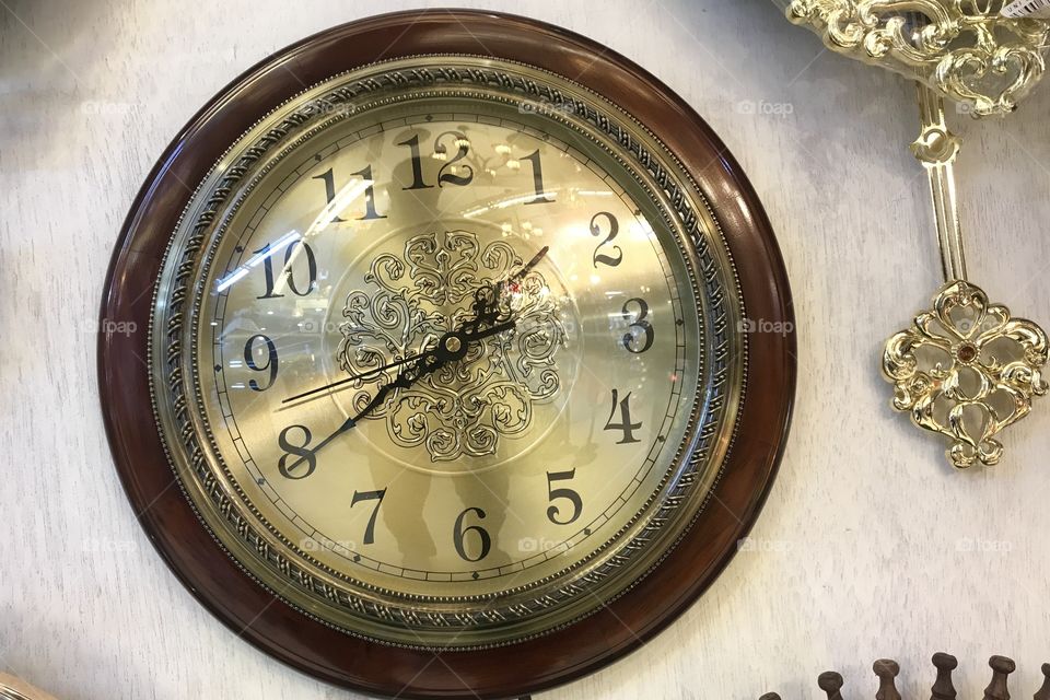 Antique wooden wall clocks 