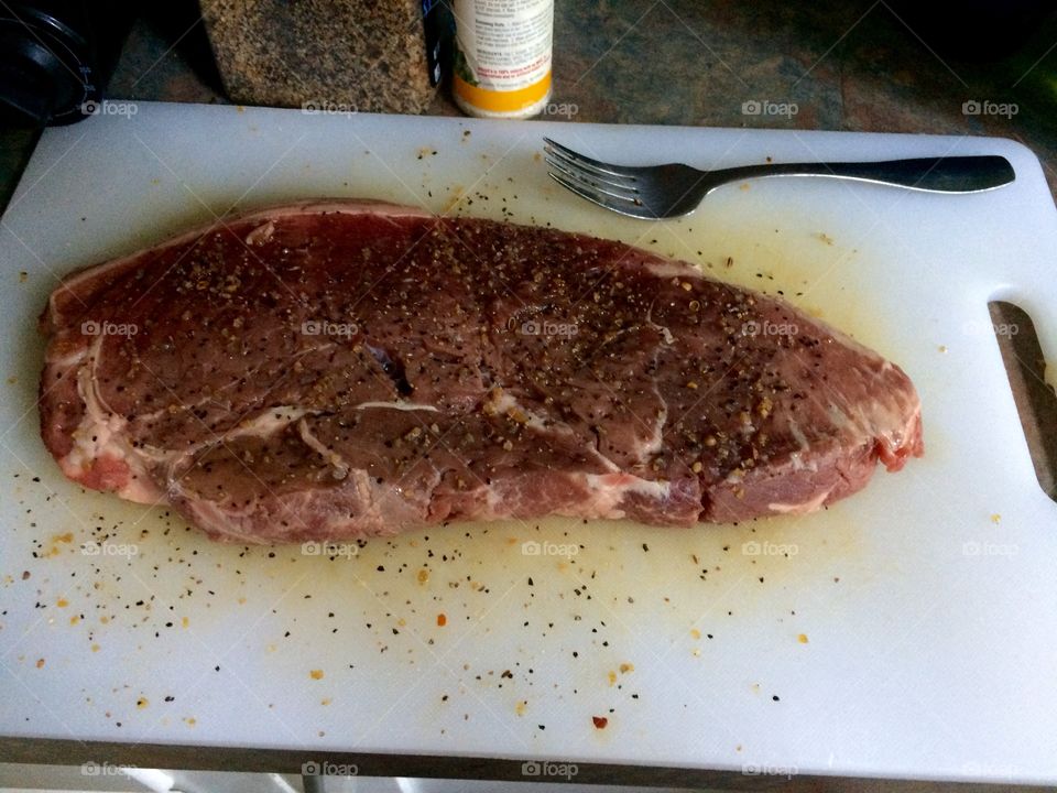 Yummy steak 