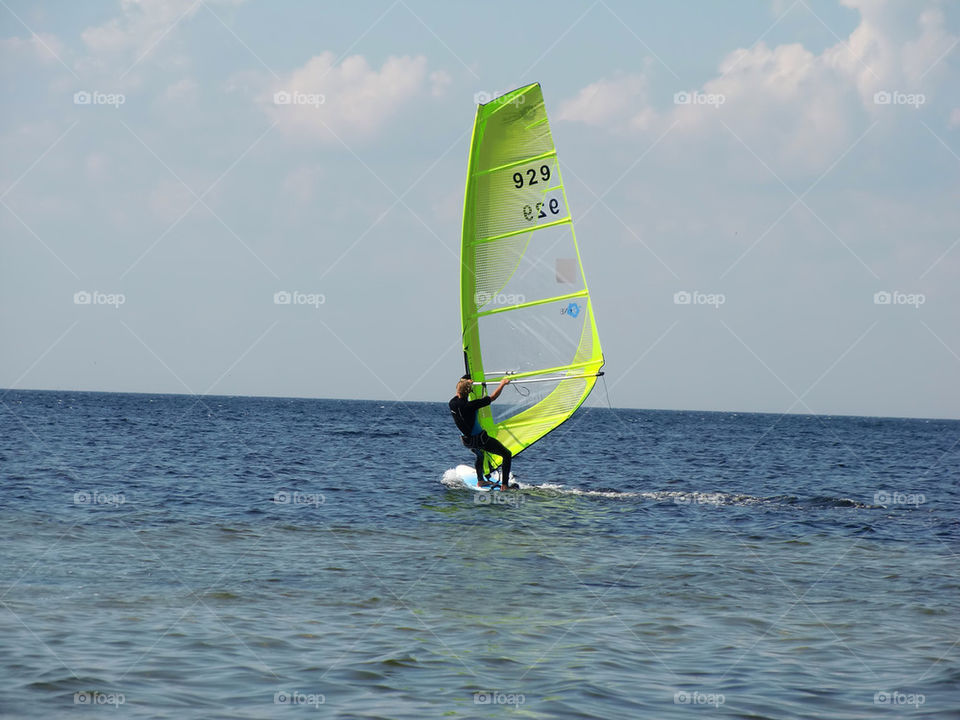 Malmö windsurfing