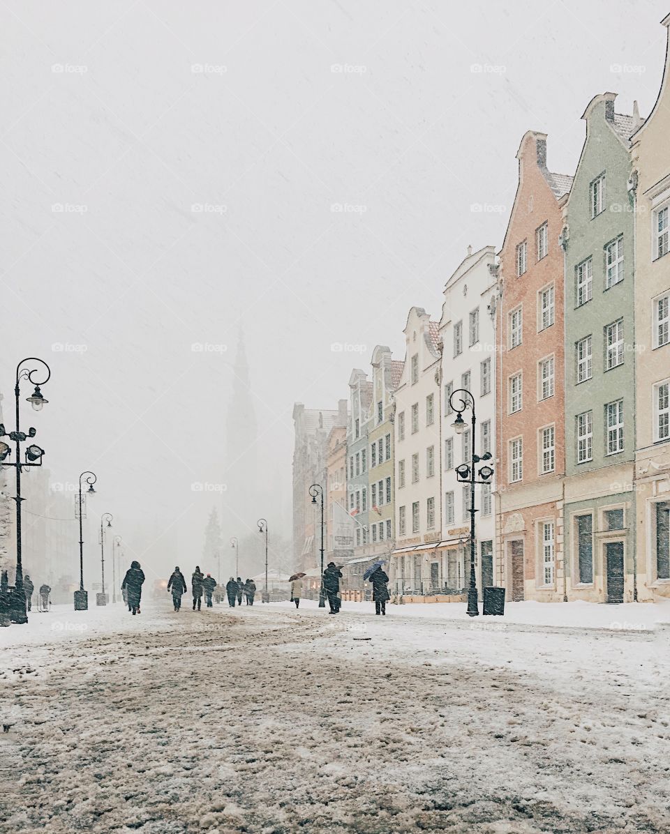 winter in Gdansk