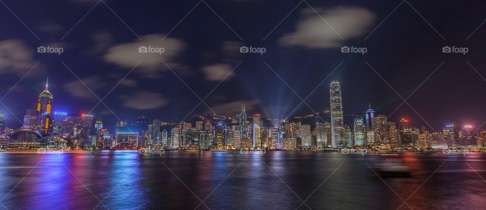 Hong Kong skyline