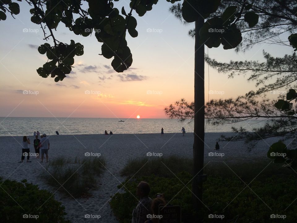 sunset in Florida
