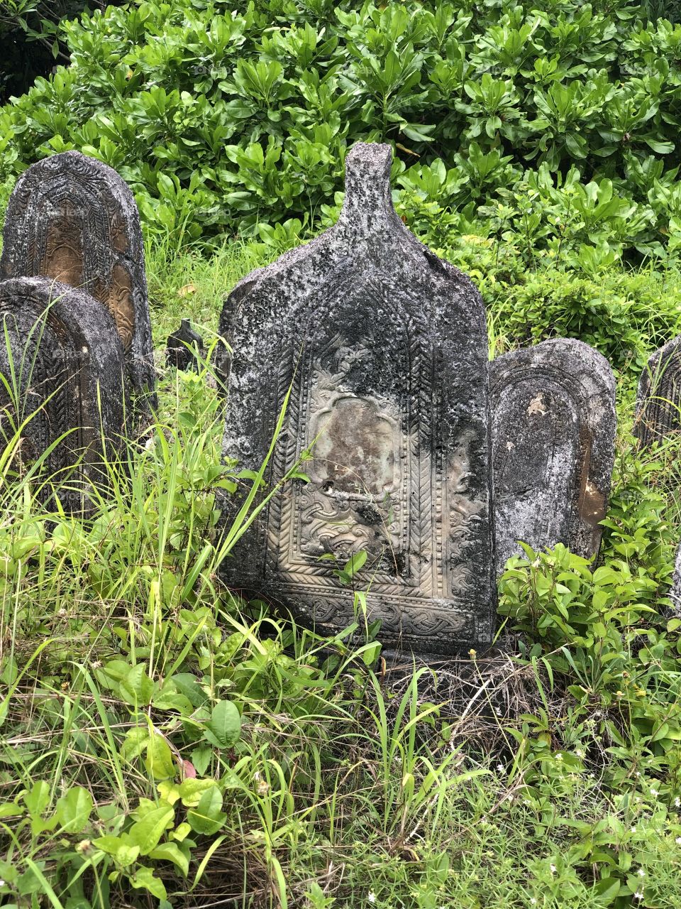 Nice stone curving by locals of #Hdh nolhivaramfaru @6_41_50_N_73_07_15_E found in an old cemetery believe to be more than 250years.  