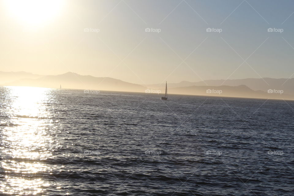 Water, Sea, Sunset, Ocean, Landscape