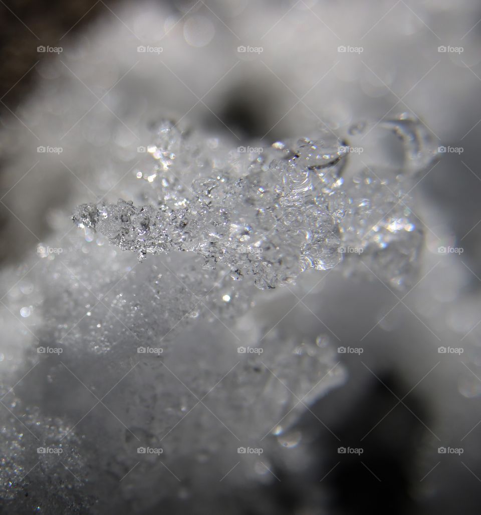Ice closeup