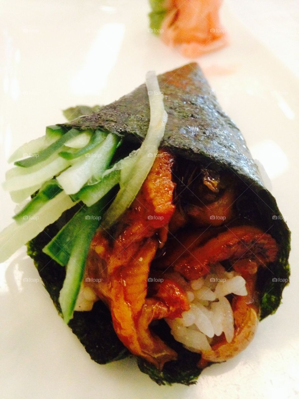 Unagi Hand Roll
