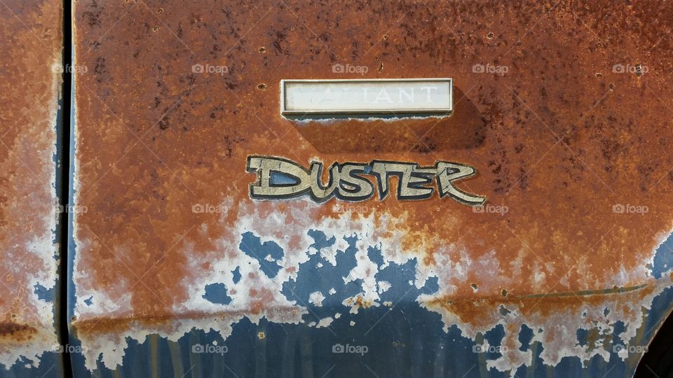 Valiant Duster Car Emblem