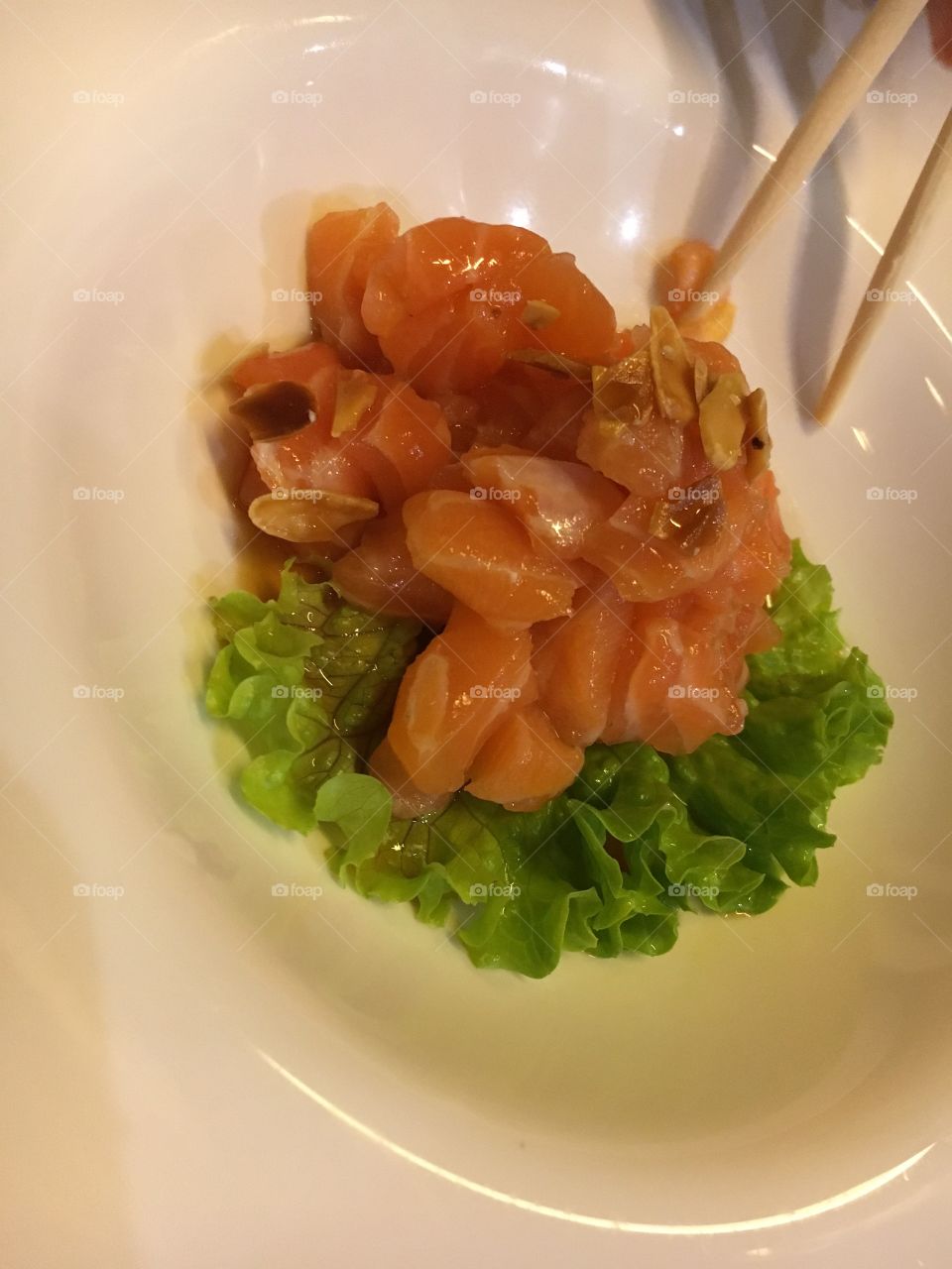 tartare salmone
