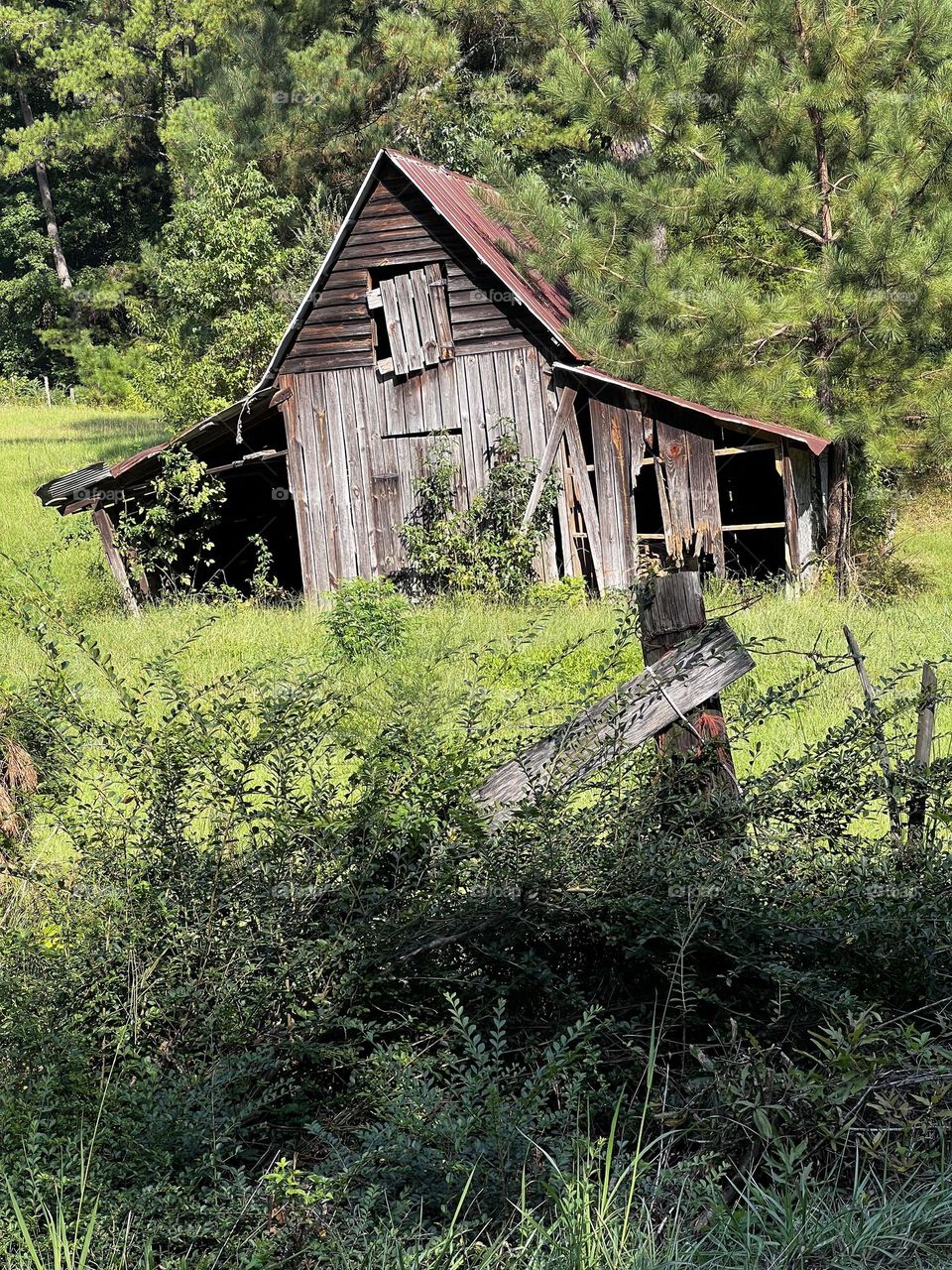 Old barns in the countryside with stories we will never know.