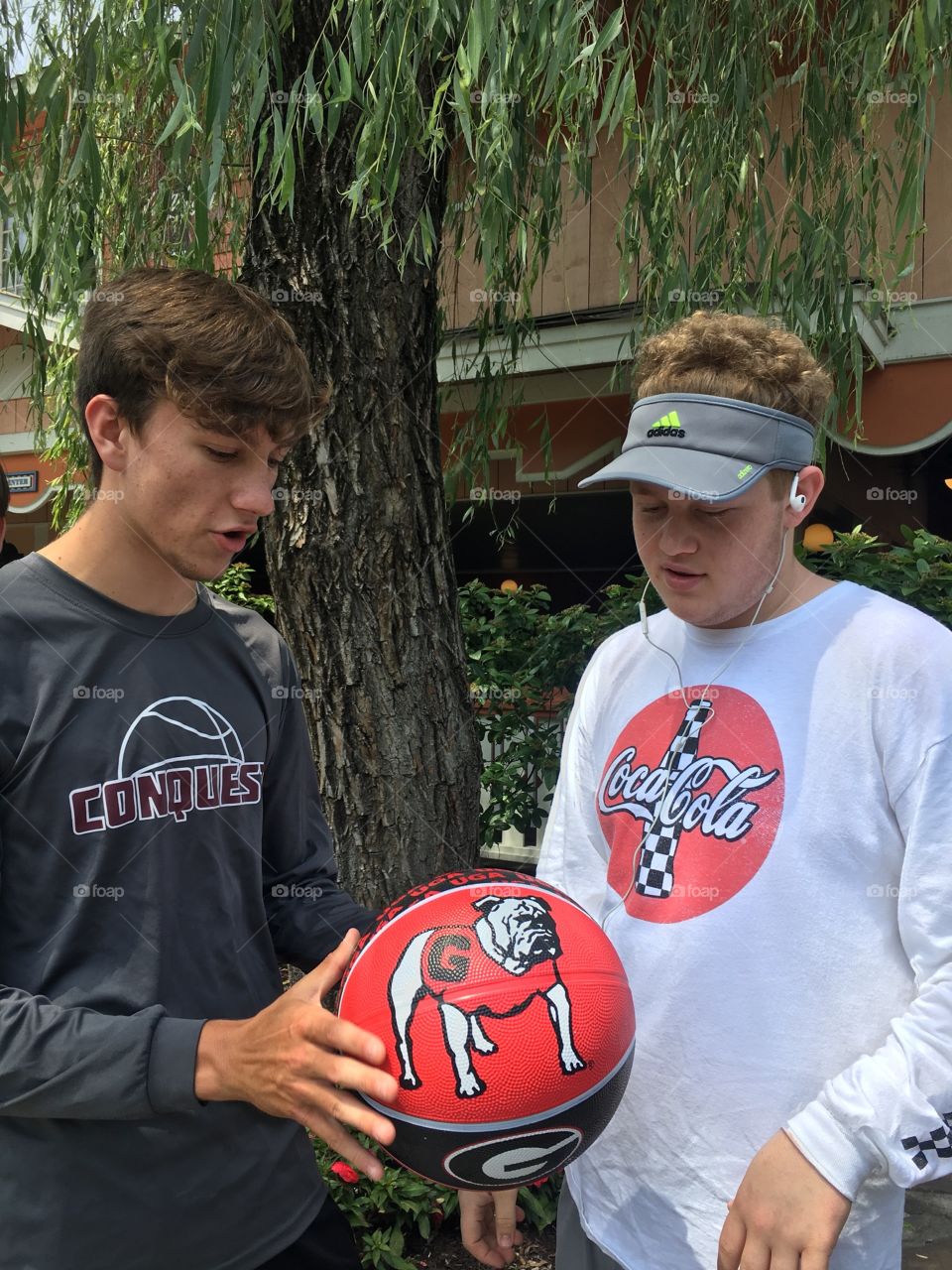 One shot and won this ball!