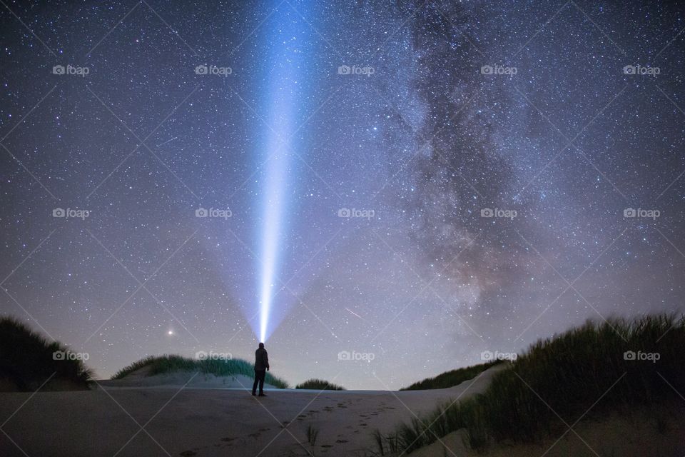 From a cold but beautiful night in northern Denmark. I just love the silence at night, starring at the stars.
