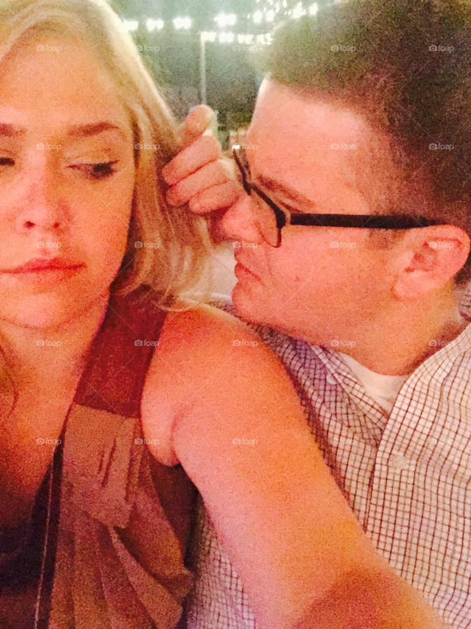 People, Adult, Woman, Two, Man