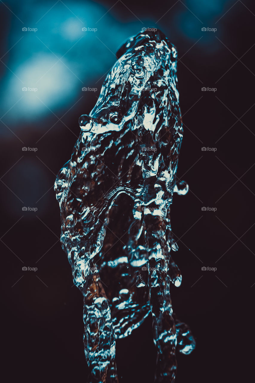 water experience,  splash macro shooting