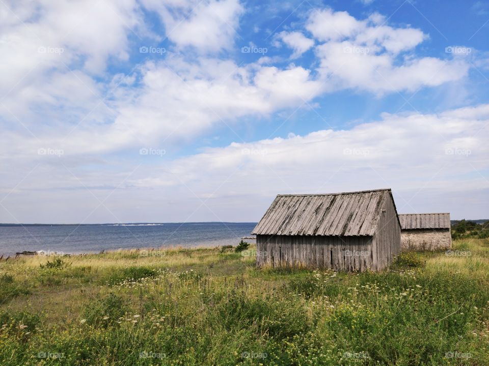 Old traditional house, Gotland