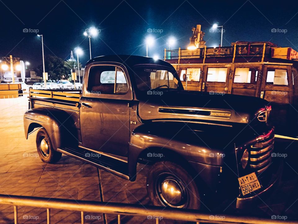 night view of old one