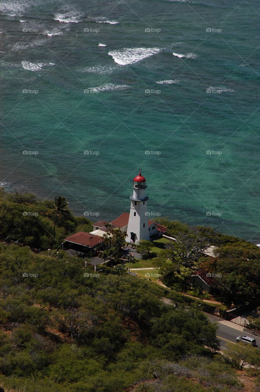 Lighthouse at Hawaii island