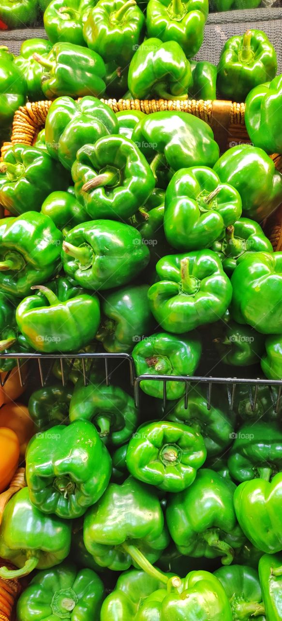 Green peppers