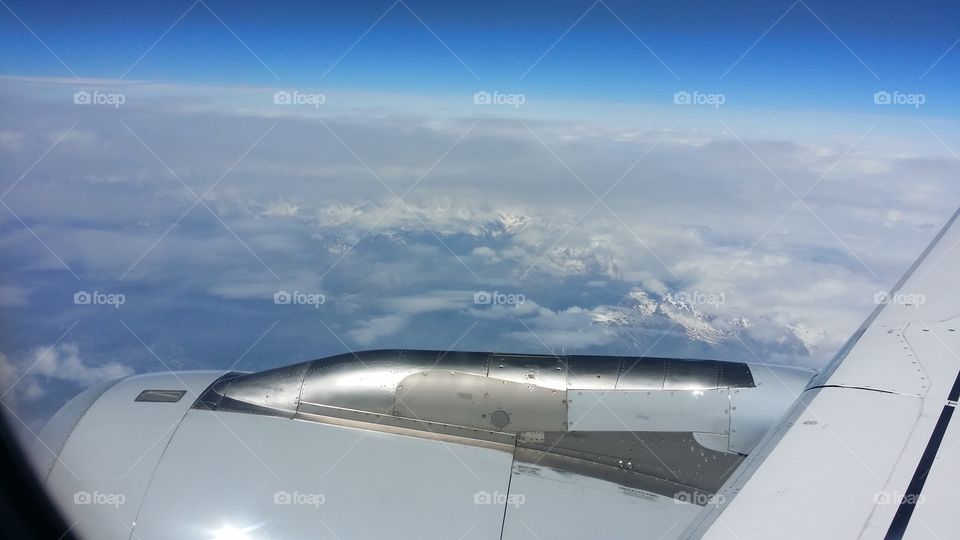 Clouds from above