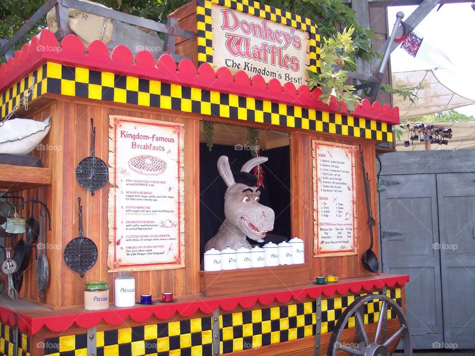 Donkeys waffles