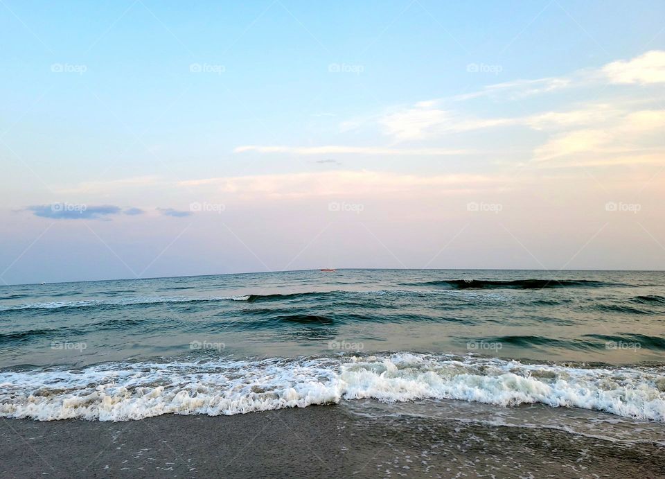 A beautiful beachy view