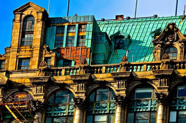 Book tower. Book tower Detroit 
