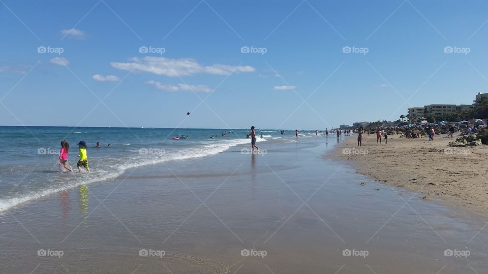 Beach, Water, Sea, Seashore, Sand