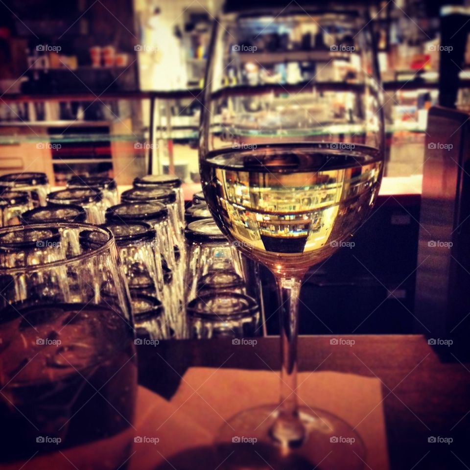 glass bar wine white wine by anetteaventyr