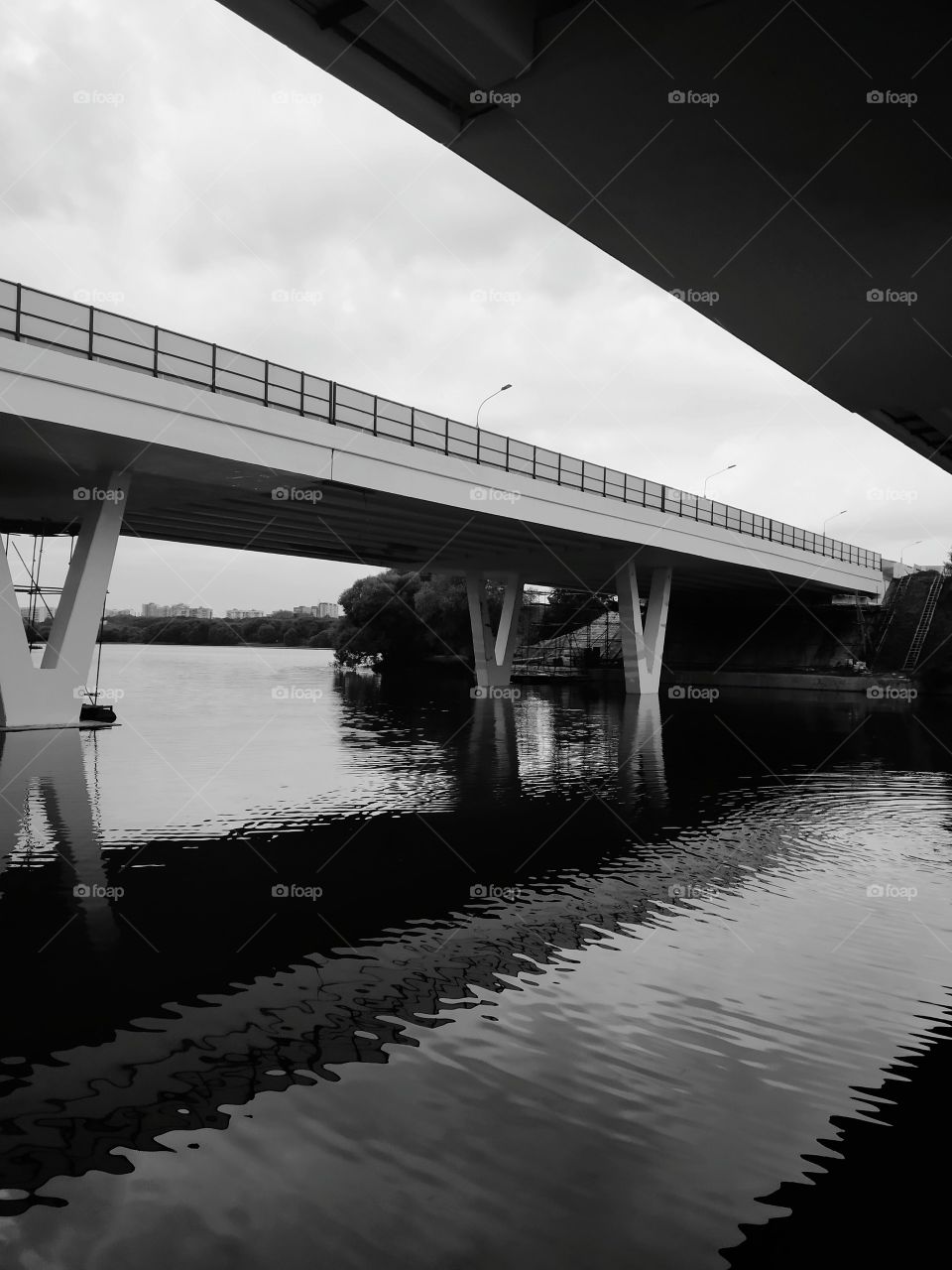 Bridge over the river.