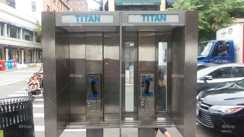 titan phone booth