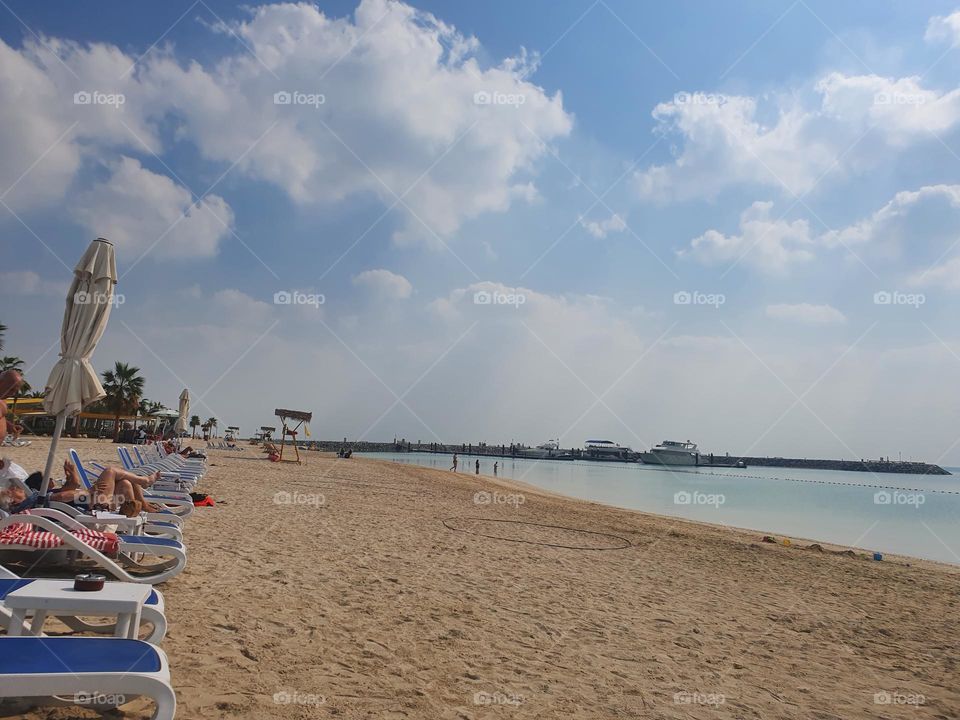 Beach in the morning