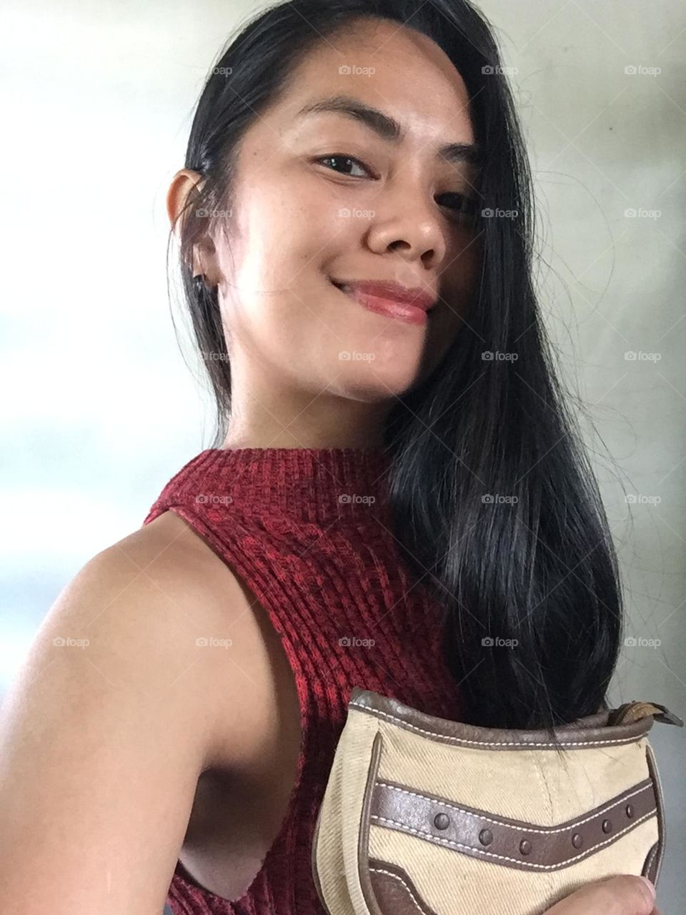 Light hearted portraits with products 