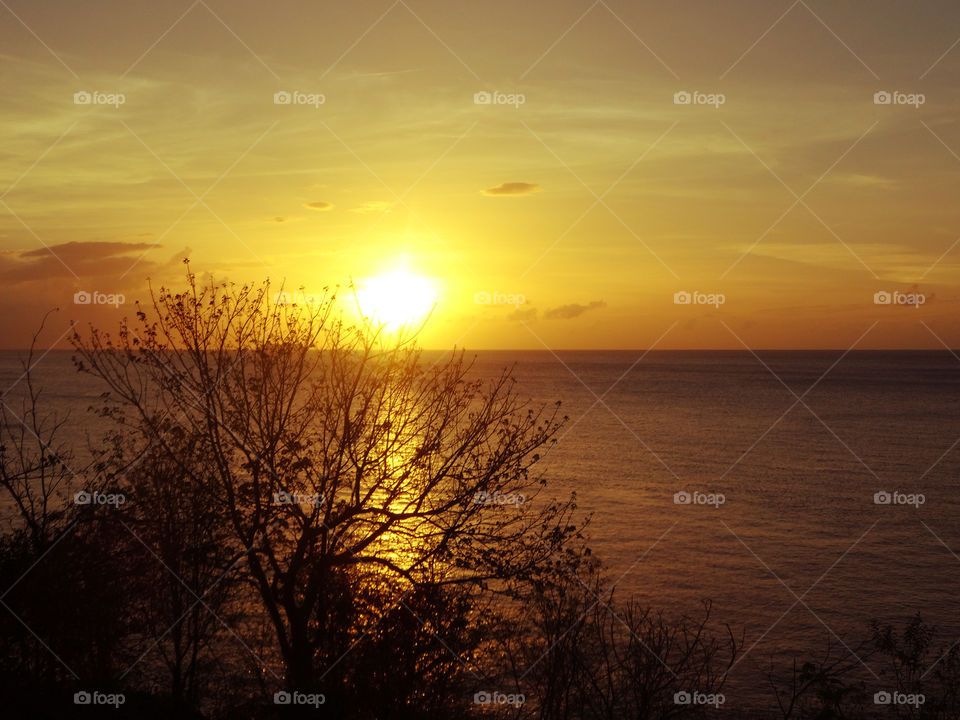 St. Lucia Sunset. A picture of the sunset that I took when visiting St. Lucia last year.