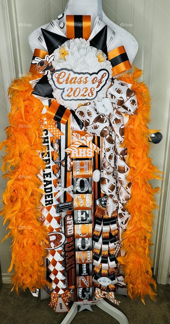 Texas Homecoming Mum