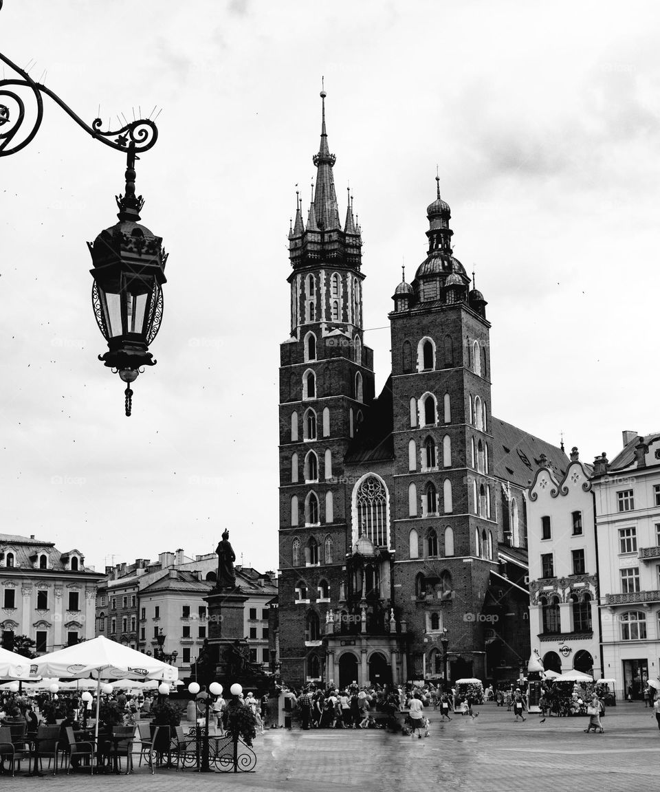 Cathedral in Krakow, Poland