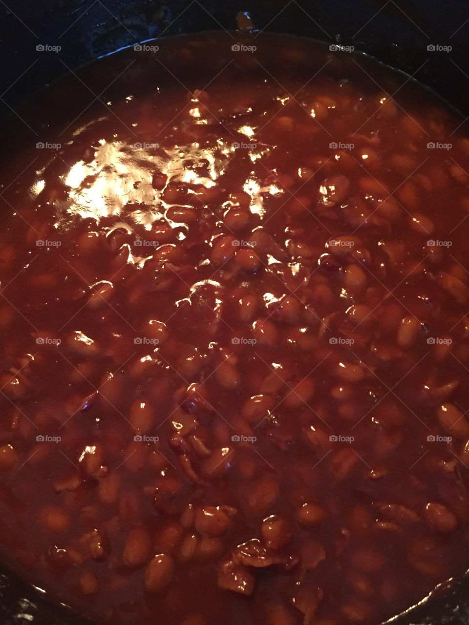 Kimi's famous baked beans