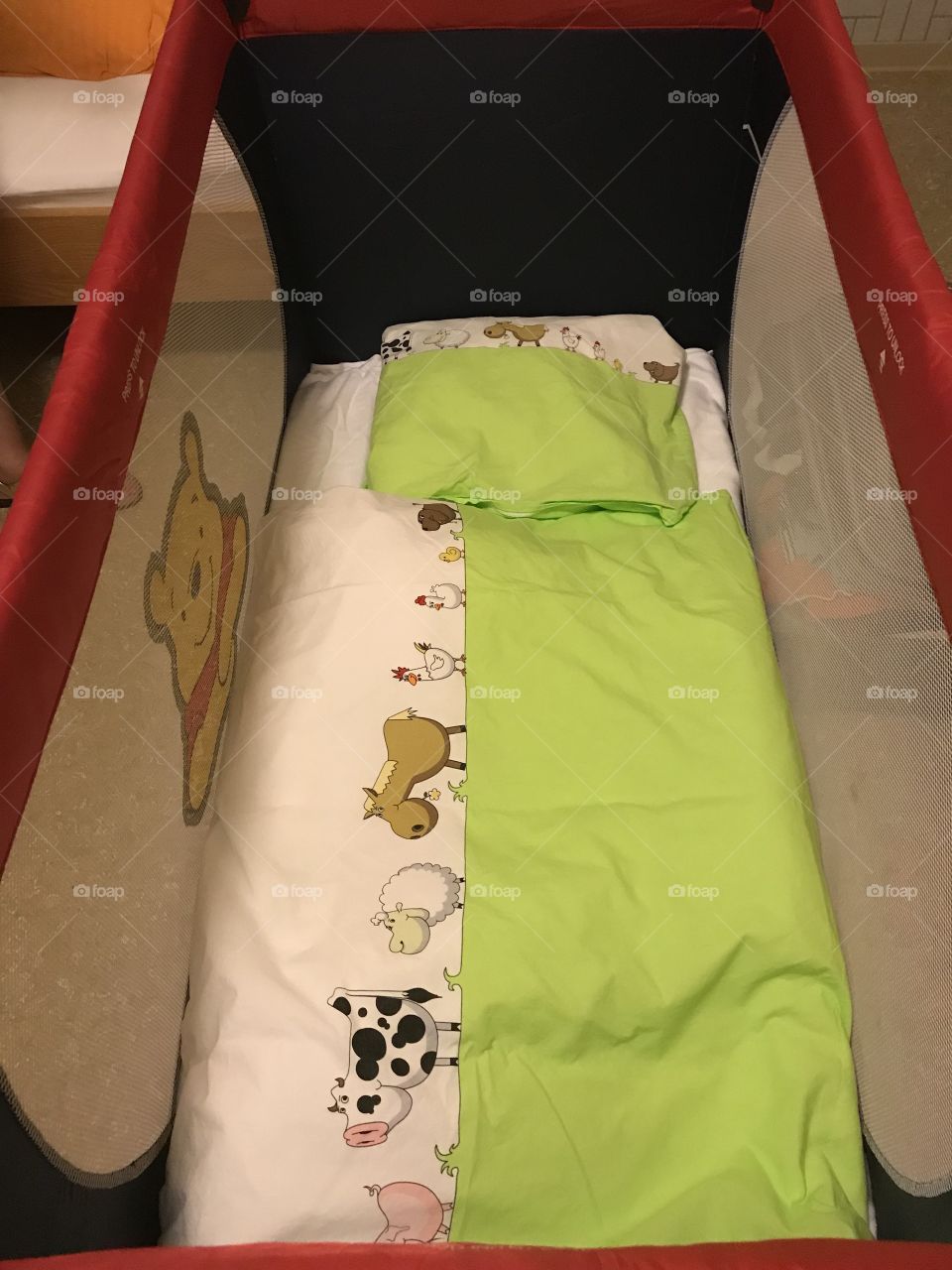 Baby’s Crib and Baby’s Bed