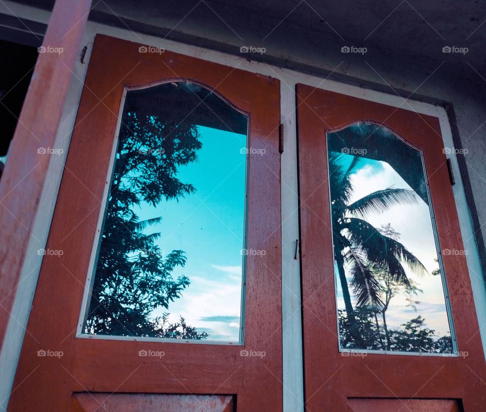 Evening window view 🪟