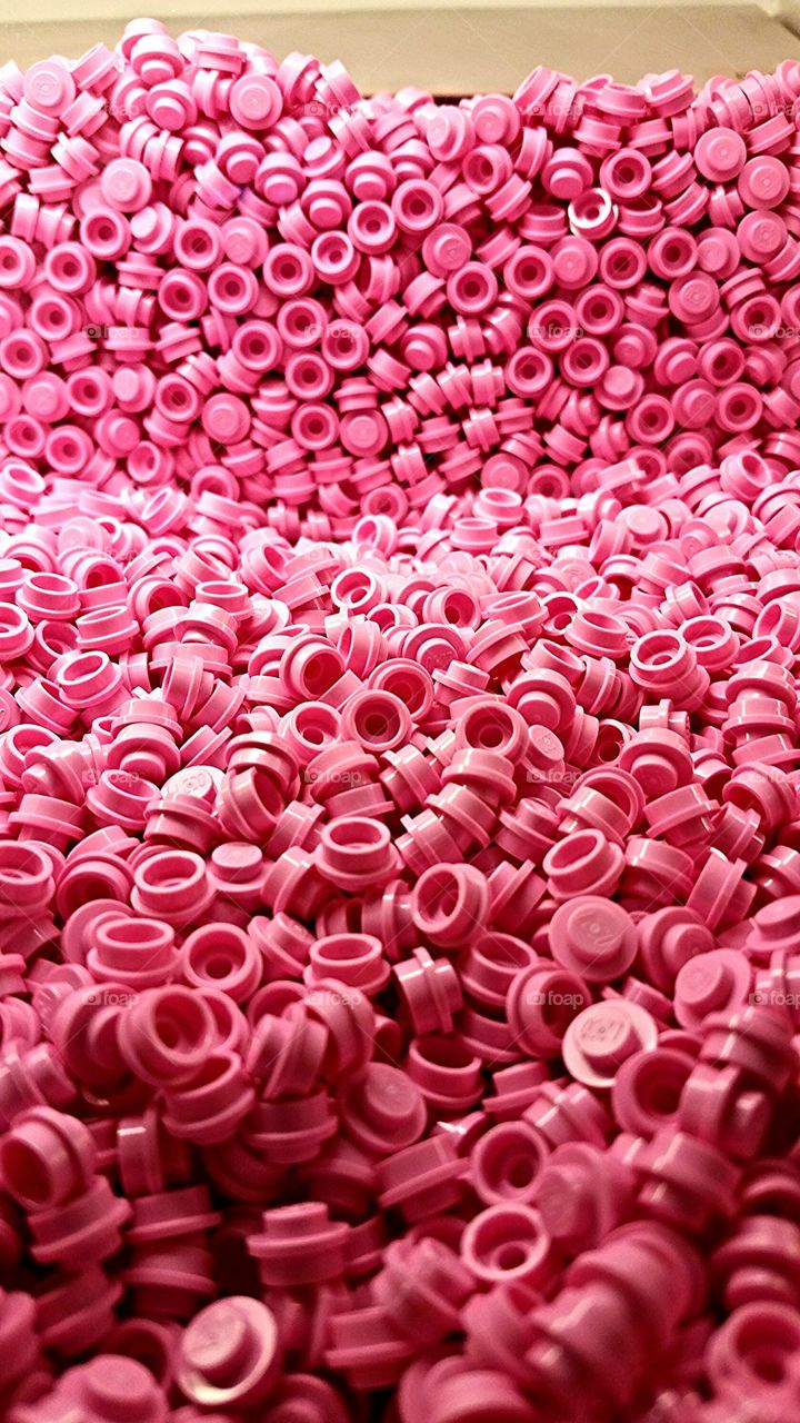 Pink Legos 