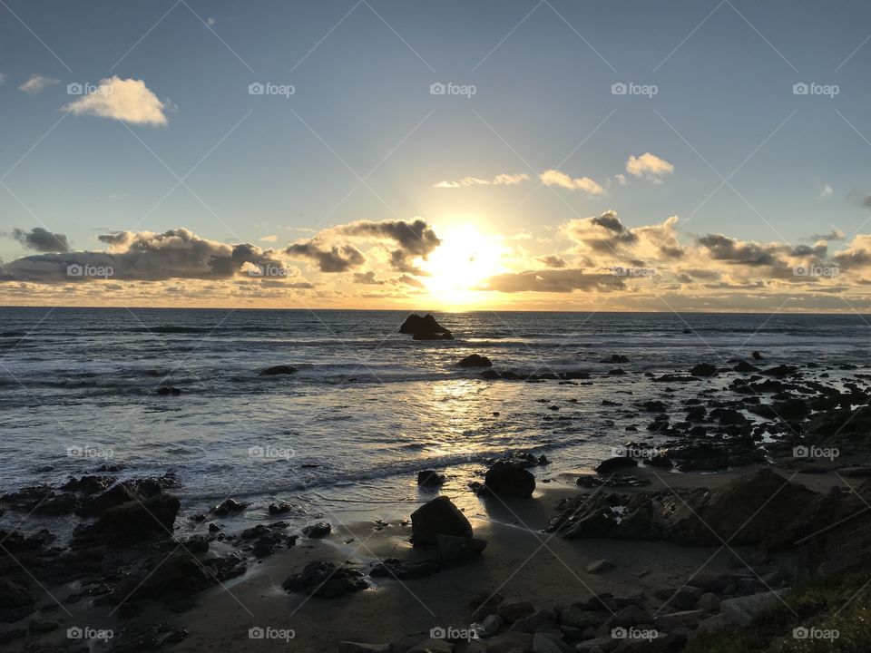 Sunset in Cayucos 