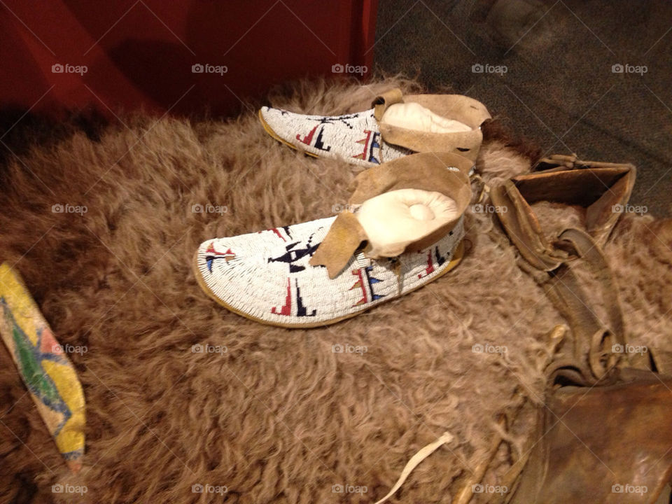 Native American  moccasins