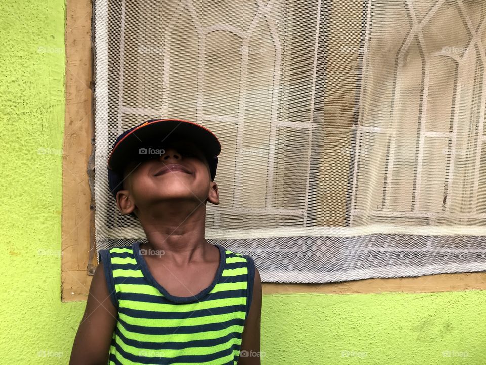 Boy in Green