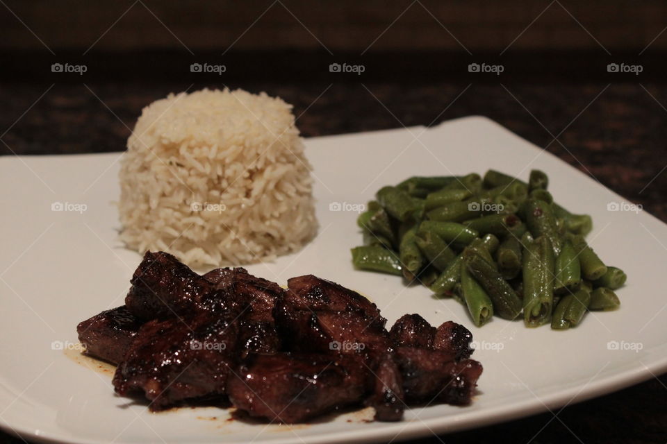 Vietnamese aromatic lamb chops 