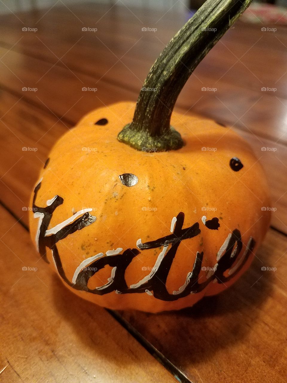 painted pumpkin