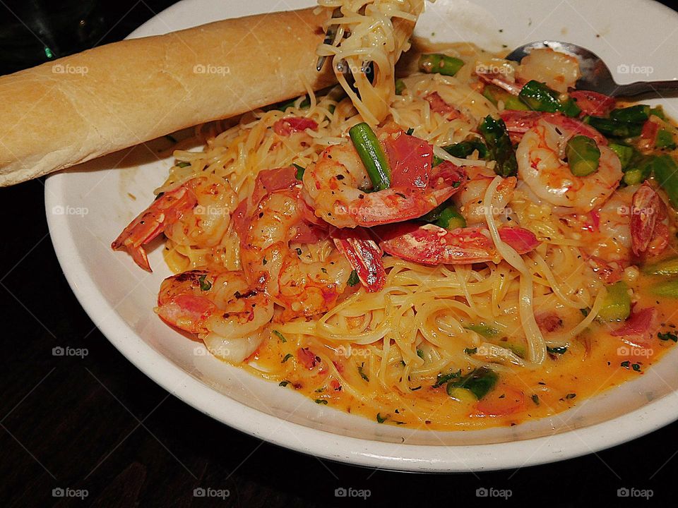 Shrimp Scampi - Food nourishes us, delights us, and generally fuels our daily lives