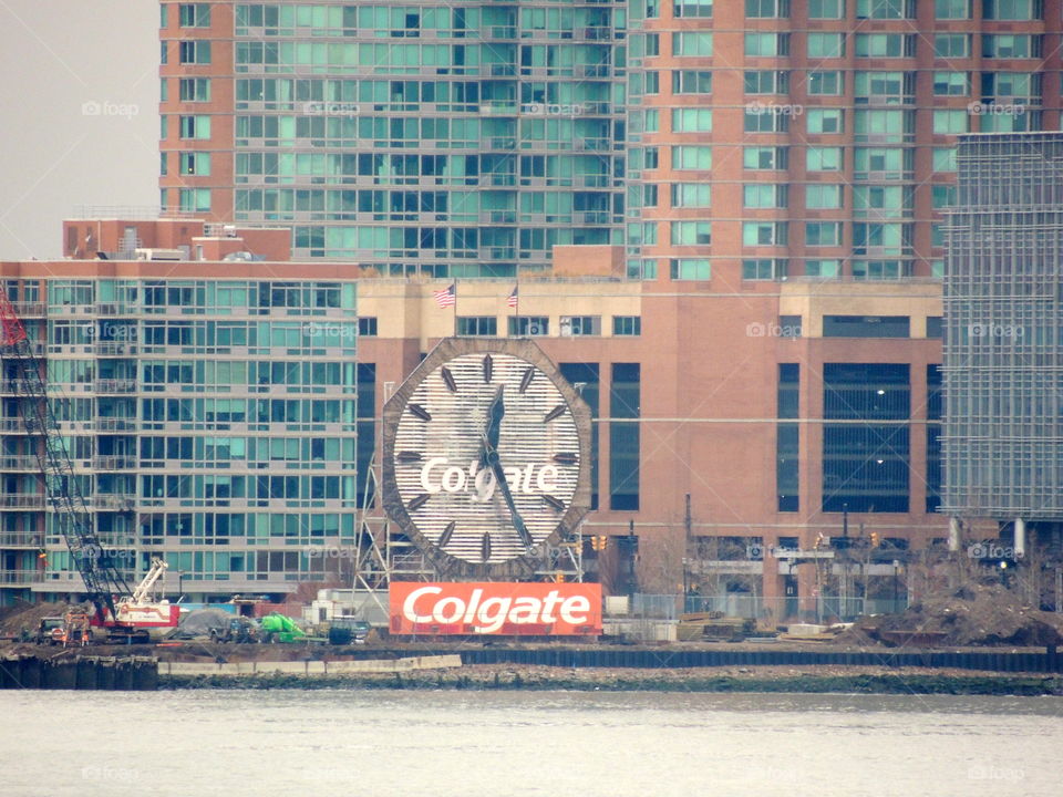 Colgate clock, New York 