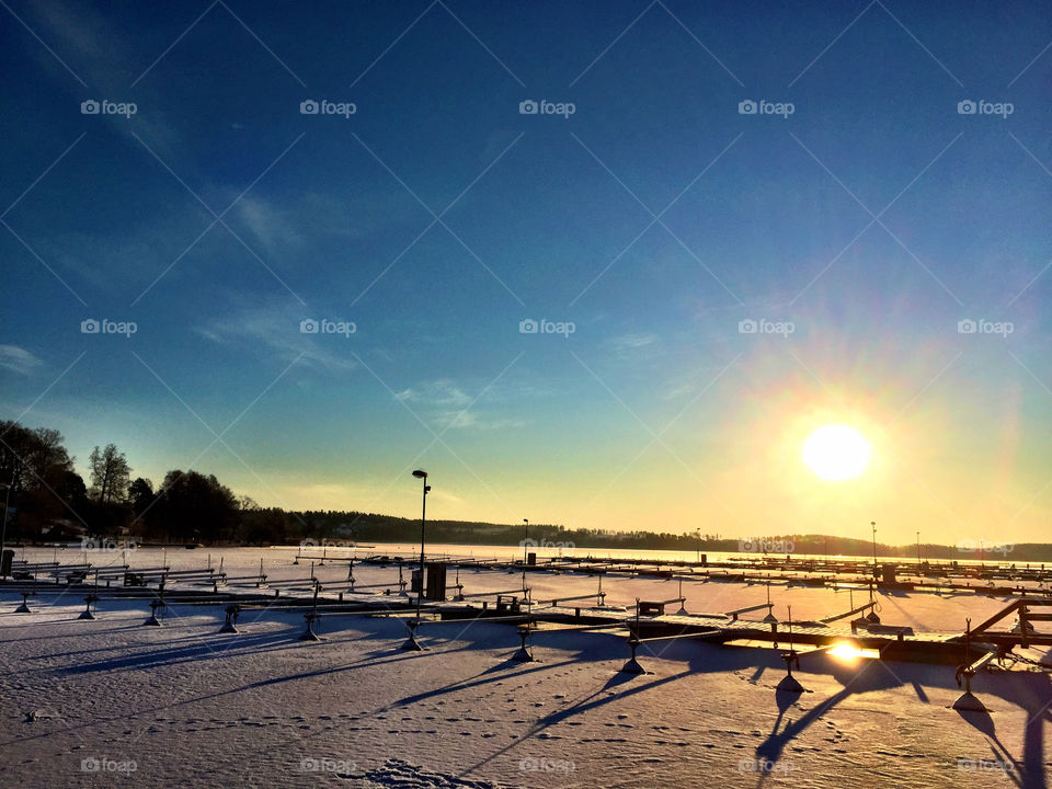 Sunset on the bridge! 
